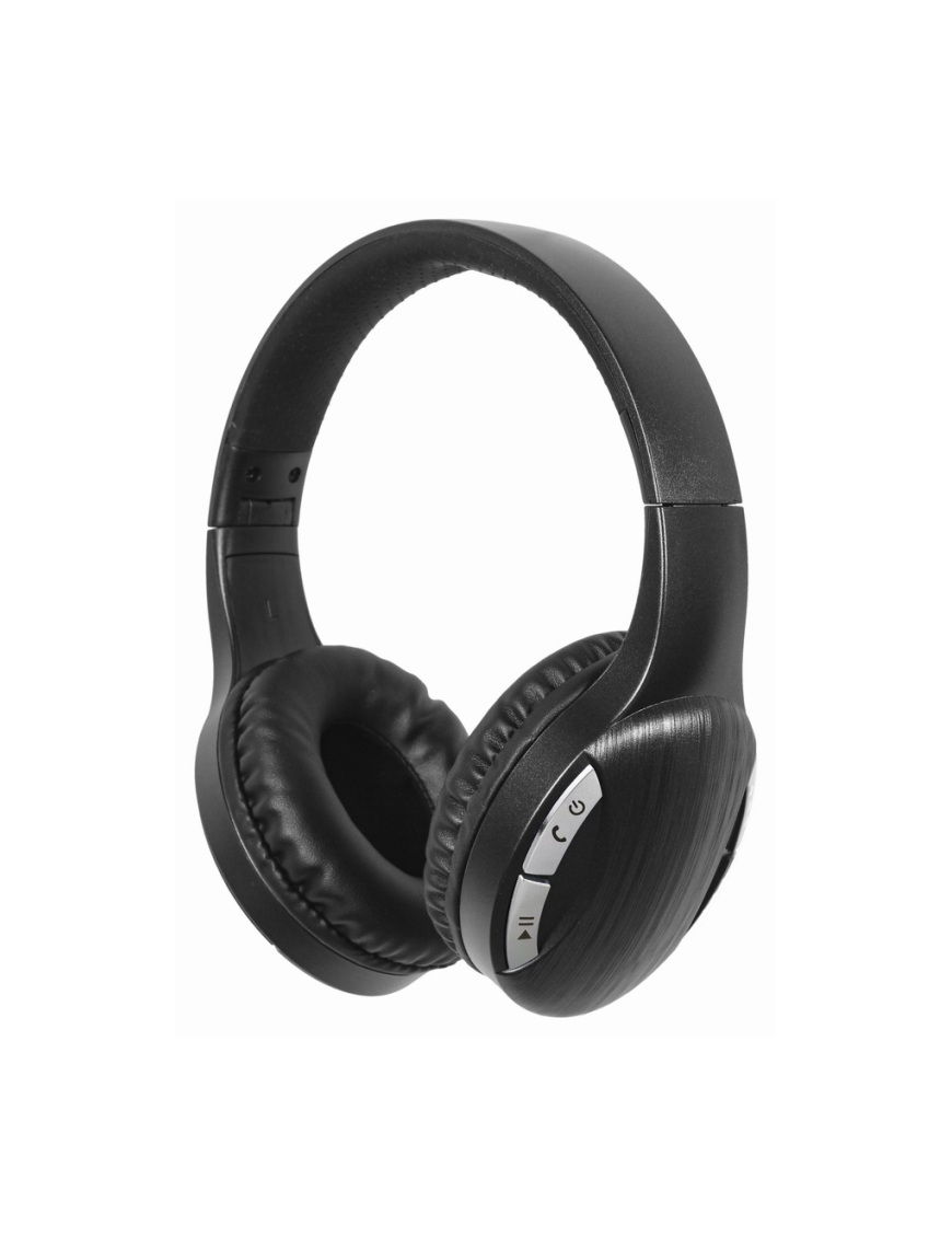 Gembird BTHS-01-BK auricular y casco Auriculares Inalámbrico y alámbrico Diadema Llamadas/Música MicroUSB Bluetooth Negro