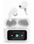 Gembird GMB Audio TWS-LCD-ANC-01-W auricular y casco Auriculares Inalámbrico Dentro de oído Llamadas/Música USB Tipo C Bluetooth
