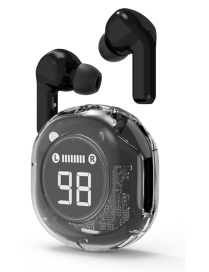 Gembird GMB Audio TWST-01-BK auricular y casco Auriculares Inalámbrico Dentro de oído Llamadas/Música USB Tipo C Bluetooth
