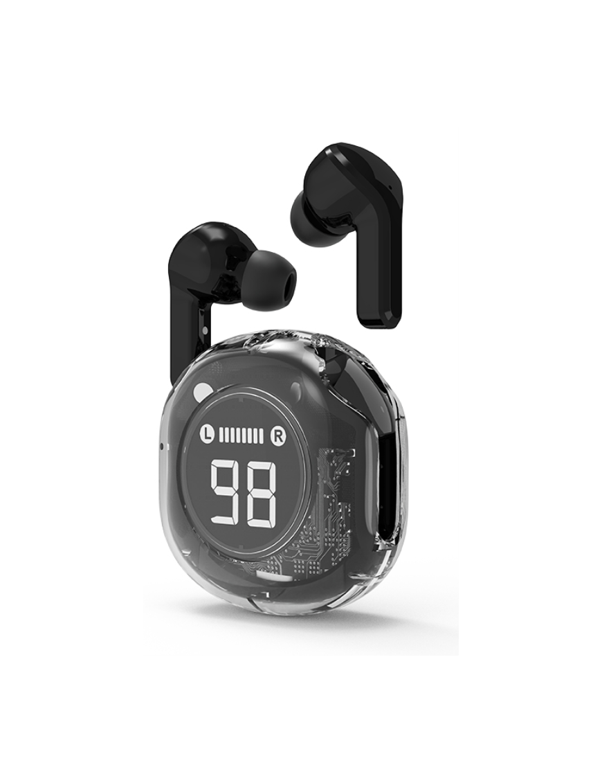 Gembird GMB Audio TWST-01-BK auricular y casco Auriculares Inalámbrico Dentro de oído Llamadas/Música USB Tipo C Bluetooth