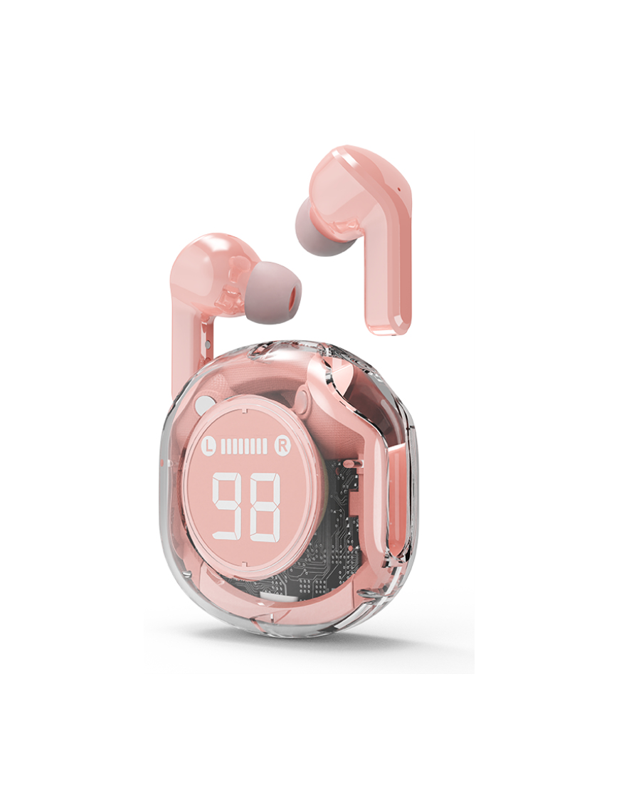 Gembird GMB Audio TWST-01-PK auricular y casco Auriculares Inalámbrico Dentro de oído Llamadas/Música USB Tipo C Bluetooth
