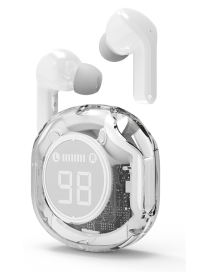 Gembird GMB Audio TWST-01-W auricular y casco Auriculares Inalámbrico Dentro de oído Llamadas/Música USB Tipo C Bluetooth
