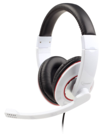Gembird MHS-001-GW auricular y casco Auriculares Alámbrico Diadema Llamadas/Música Blanco