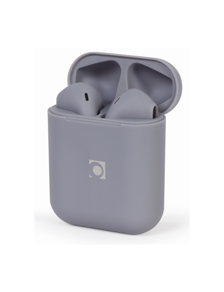 Gembird TWS-SEA-GW auricular y casco Auriculares Inalámbrico Dentro de oído Llamadas/Música MicroUSB Bluetooth Gris