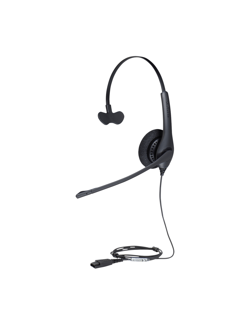Jabra Biz 1500 Auriculares Alámbrico Diadema Oficina/Centro de llamadas Bluetooth Negro