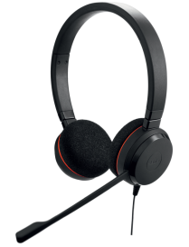 Jabra Evolve 20 Auriculares Alámbrico Diadema Oficina/Centro de llamadas USB tipo A Negro
