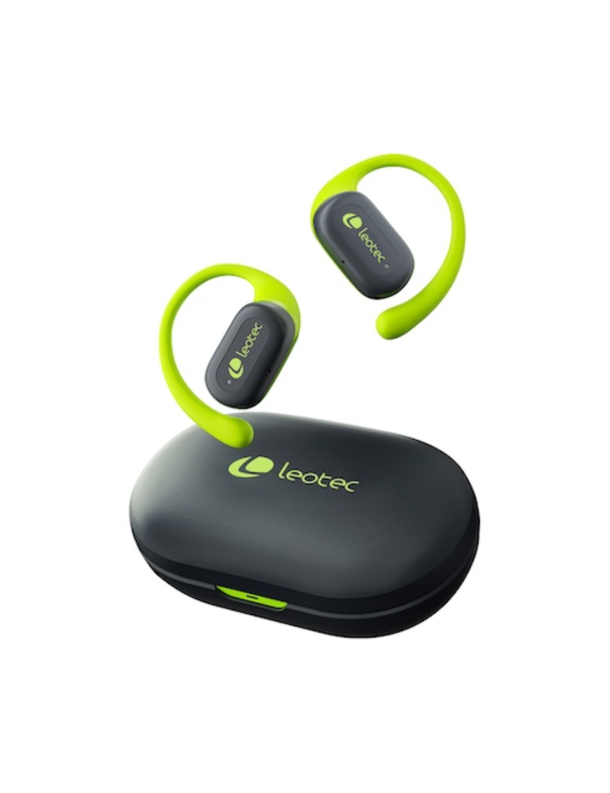 Leotec Auriculares Open Air Zenith Sport Gris