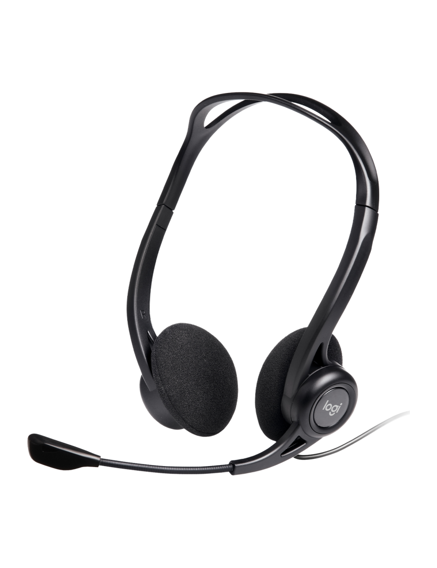 Logitech 960 USB Auriculares Alámbrico Diadema Llamadas/Música USB tipo A Negro