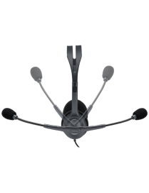 Logitech H111 Auriculares Alámbrico Diadema Oficina/Centro de llamadas Negro