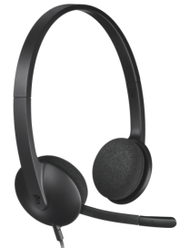 Logitech H340 USB Auriculares Alámbrico Diadema Oficina/Centro de llamadas USB tipo A Negro