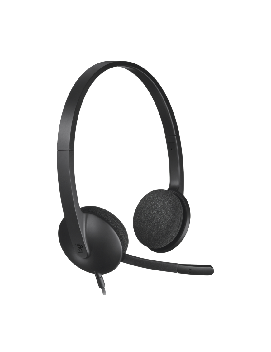 Logitech H340 USB Auriculares Alámbrico Diadema Oficina/Centro de llamadas USB tipo A Negro