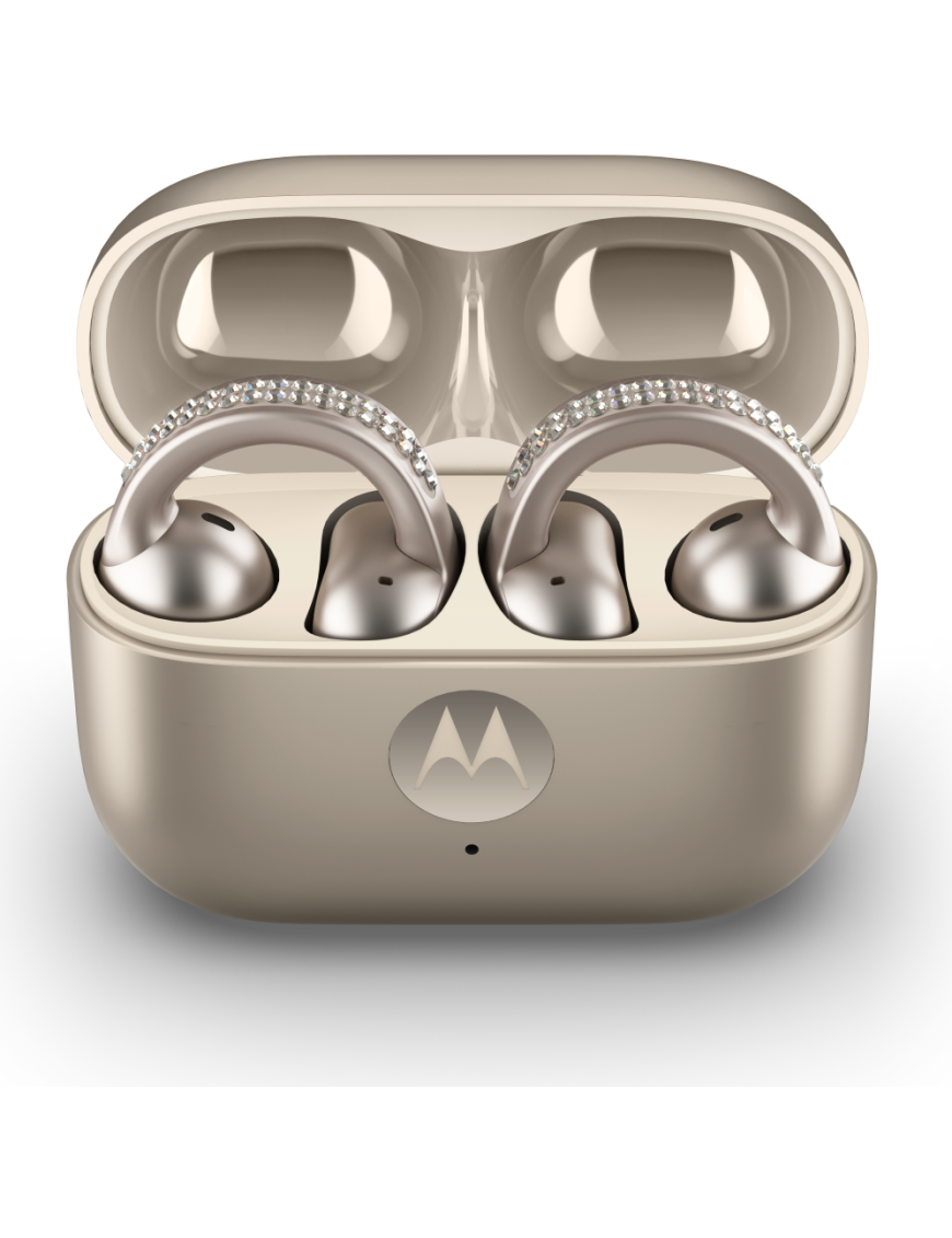 Motorola moto buds loop Auriculares Inalámbrico Clip de oreja Llamadas/Música/Deporte/Uso diario Bluetooth Beige