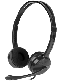 NATEC Canary Go Auriculares Alámbrico Diadema Oficina/Centro de llamadas Negro
