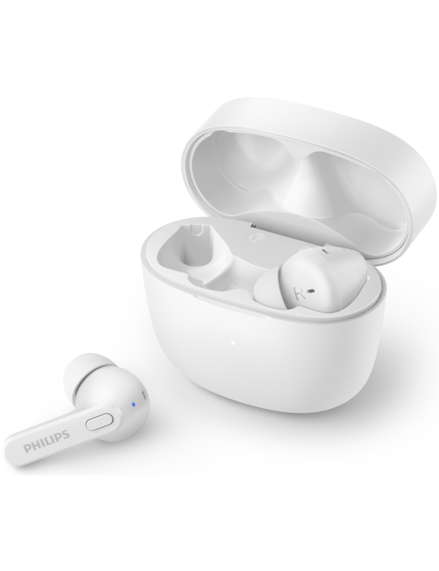 Philips 2000 series TAT2206WT/00 auricular y casco Auriculares True Wireless Stereo (TWS) Dentro de oído Llamadas/Música Bluetoo