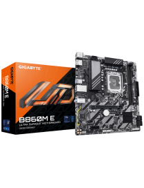 GIGABYTE B860M E Placa Base - Procesadores Intel Core Ultra Series, VRM de 4+1+2 fases, hasta 8800MHz DDR5 (O.C), 2xPCIe 4.0
