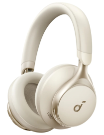 Soundcore Space One Auriculares Inalámbrico y alámbrico Diadema Llamadas/Música Bluetooth Crema de color