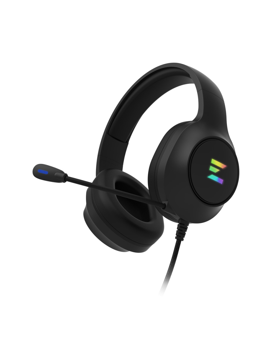Zalman ZM-HPS310 BK auricular y casco Auriculares Alámbrico Diadema Juego Negro