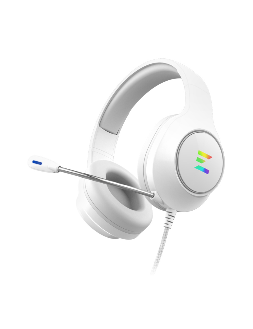Zalman ZM-HPS310 WH auricular y casco Auriculares Alámbrico Diadema Juego Blanco