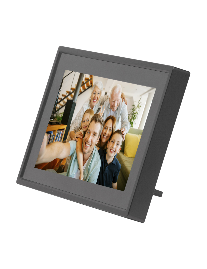 Denver PFF-711BLACK marco fotográfico digital Negro 17,8 cm (7") Pantalla táctil Wifi