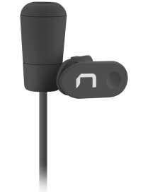 NATEC NMI-1351 micrófono Negro Micrófono con pinza de enganche