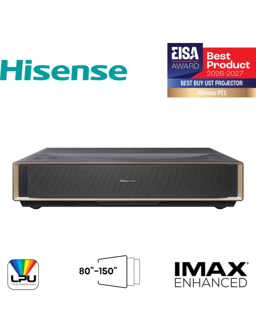 Hisense PT1 Proyector de alcance ultracorto UHD 4K (3840x2160) 3D Negro