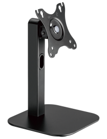 AISENS Soporte de Mesa Eco Giratorio e Inclinable Para Monitor/POS 2.5kg de 10"-24", Negro