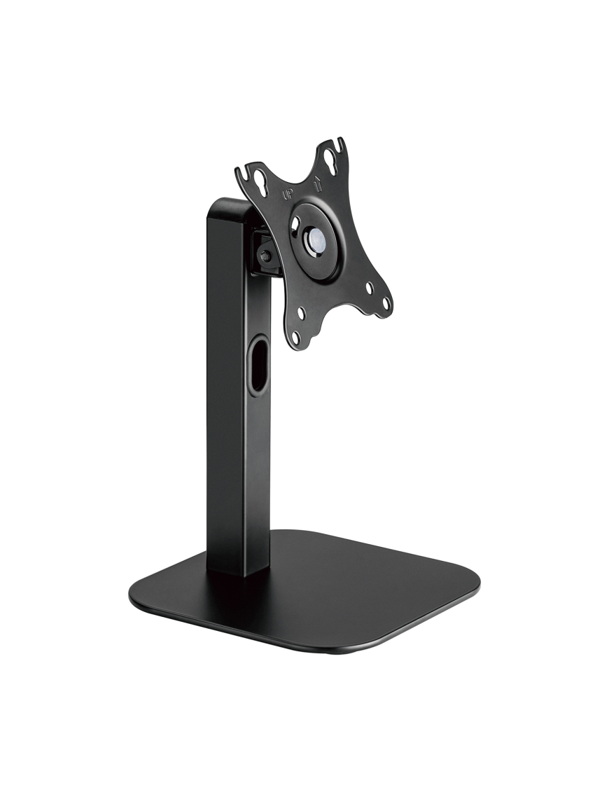 AISENS Soporte de Mesa Eco Giratorio e Inclinable Para Monitor/POS 2.5kg de 10"-24", Negro