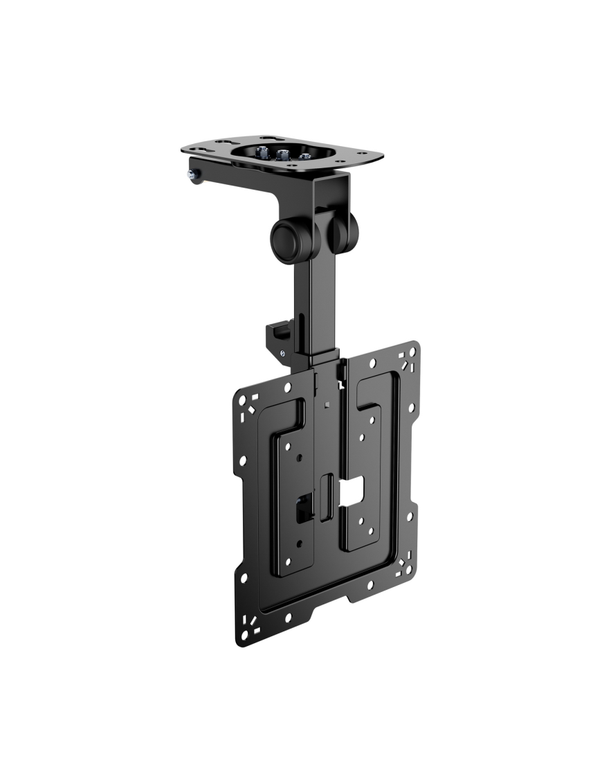AISENS Soporte de Techo Giratorio, Plegable para Monitor/TV 20Kg de 19-43, Negro