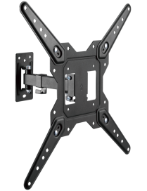 AISENS Soporte Eco Giratorio, Inclinable Para Monitor/TV 30kg (2 Pivotes) De 23-55, Negro
