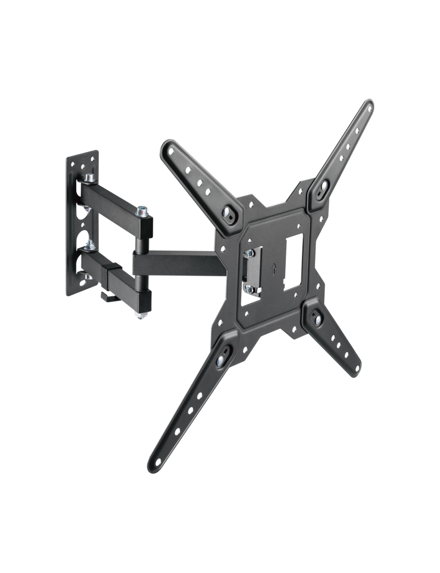AISENS Soporte Eco Giratorio, Inclinable Para Monitor/TV 30kg (3 Pivotes) De 23-55, Negro
