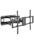 AISENS Soporte Pro Giratorio, Inclinable Y Nivelable Para Monitor/tv 120kg De 60-120, Negro