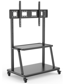 Ewent EW1541 soporte para pantalla de señalización 3,05 m (120") Negro