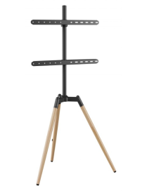 Gembird TVS-65S-01 soporte para TV 165,1 cm (65") Negro, Madera