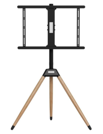 Gembird TVS-75ST-01 soporte para TV 190,5 cm (75") Negro, Madera