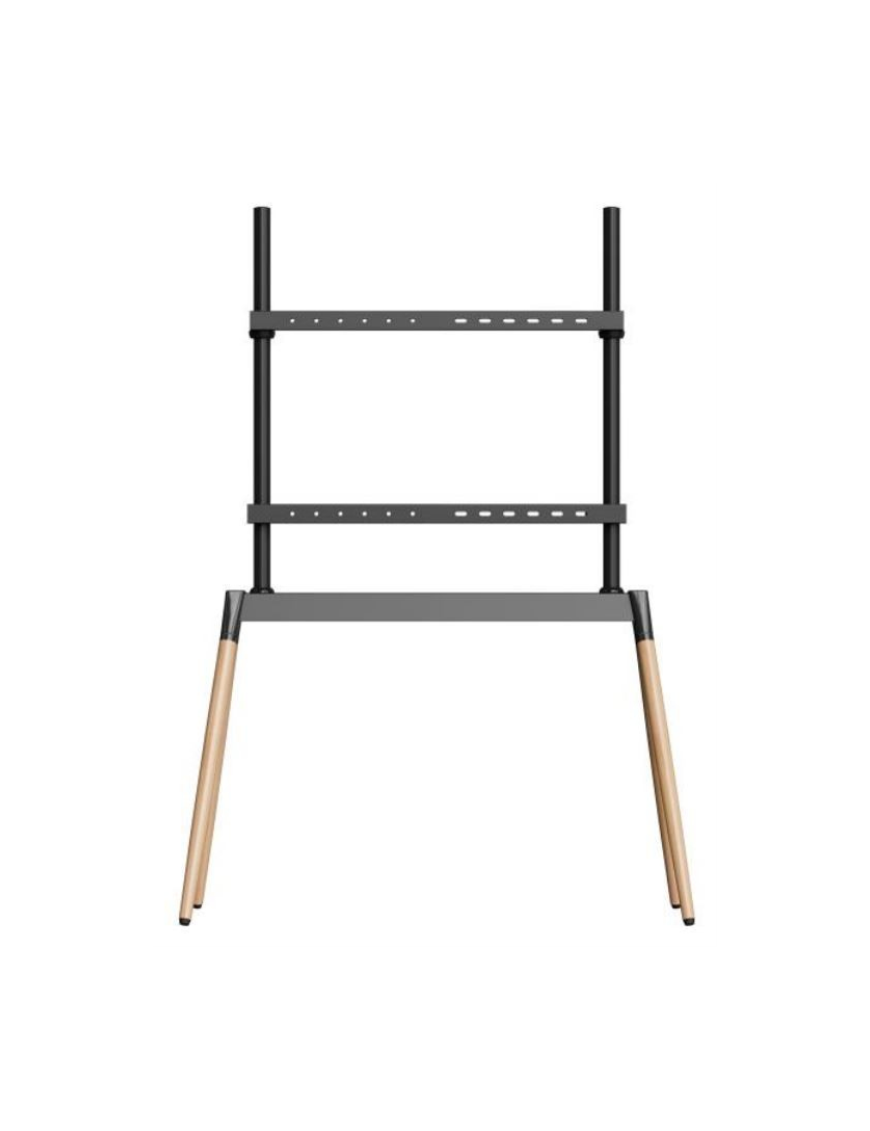 Gembird TVS-86F-01-BK soporte para TV 2,18 m (86") Negro, Madera