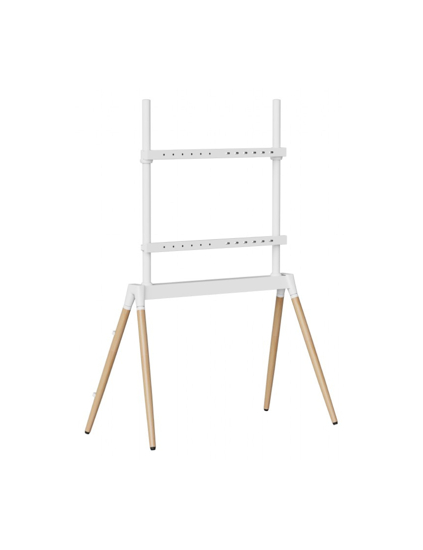 Gembird TVS-86F-01-W soporte para TV 2,18 m (86") Blanco, Madera
