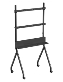 Gembird TVS-86F-02 soporte para TV 2,18 m (86") Negro