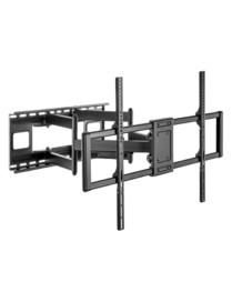 Gembird WM-120ST-01 soporte para TV 3,05 m (120") Negro