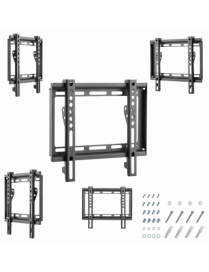 Gembird WM-42F-04 soporte para TV 106,7 cm (42") Negro