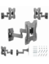 Gembird WM-42ST-01 soporte para TV 106,7 cm (42") Negro