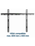 Gembird WM-70F-02 soporte para TV 177,8 cm (70") Negro