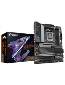 GIGABYTE X670 AORUS ELITE AX Placa base - Compatible con AMD Ryzen 9000 Series CPUs, 16+2+2 Phases Digital VRM, up to 8000MHz