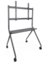 TooQ iSTAND Soporte de Suelo con Ruedas para Pantallas 50"- 86", Gris