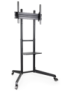 TooQ RAMSÉS Soporte de Suelo con Ruedas para Pantallas 37"- 70", Negro
