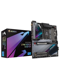 GIGABYTE Z790 AORUS MASTER Placa base - Soporta CPUs Intel Core de 13ª generación, VRM digital de 20+1+2 fases, hasta 8000MHz