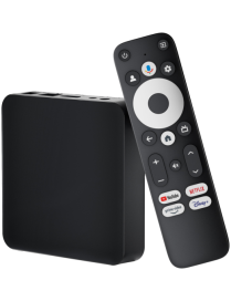 Leotec LETVBOXGC06 convertidor de Smart TV Negro 4K Ultra HD 32 GB Wifi Ethernet