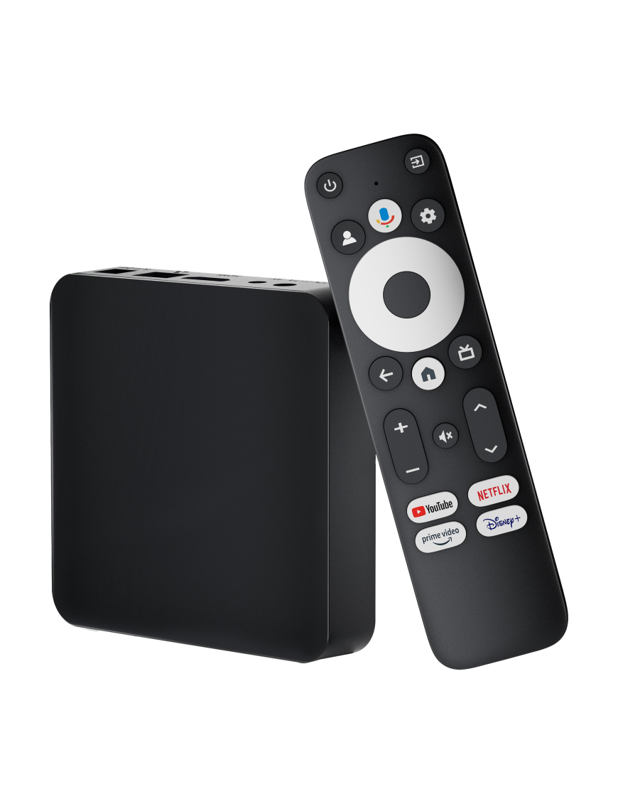 Leotec LETVBOXGC06 convertidor de Smart TV Negro 4K Ultra HD 32 GB Wifi Ethernet