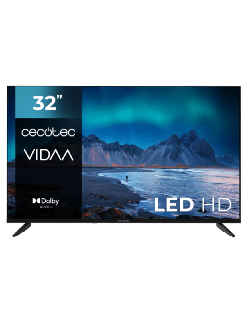 Cecotec 00992 Televisor 81,3 cm (32") HD Smart TV Wifi Negro