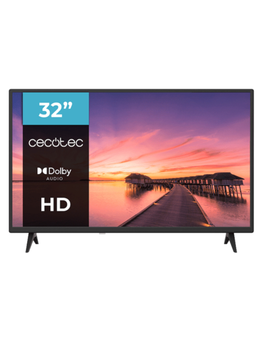 Cecotec 02613 Televisor 81,3 cm (32") HD Negro
