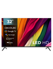 Cecotec 03619 Televisor 81,3 cm (32") HD Smart TV Negro